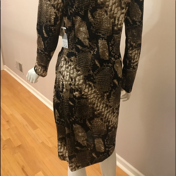 NWT Karen Kane Printed Dress - Picture 4 of 5